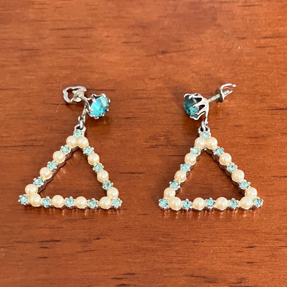 Vintage Costume Jewelry Earrings